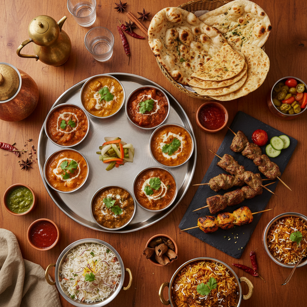 A table spread of our favourite dishes